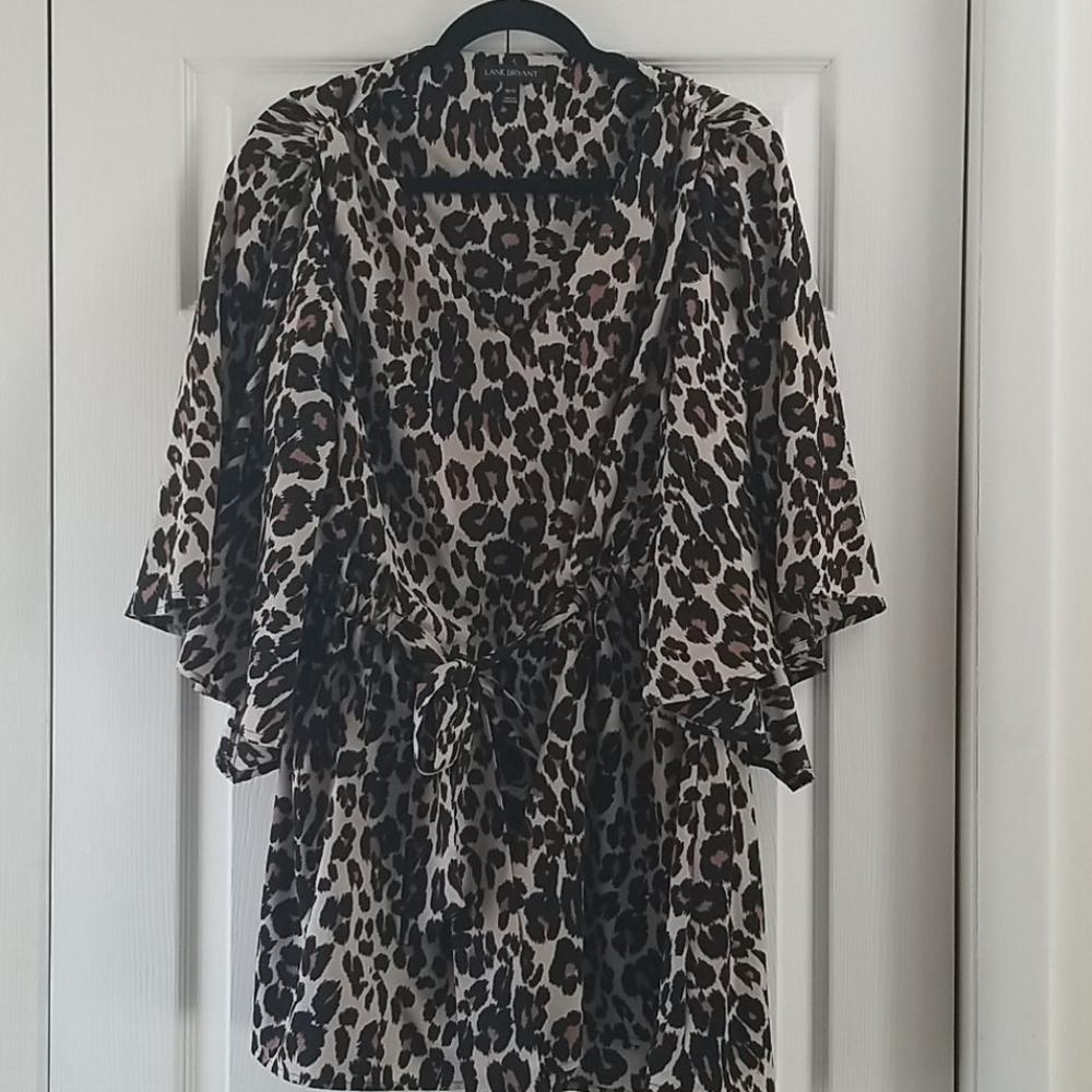 10/12 Leopard print tunic